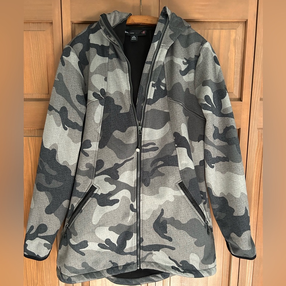 WOMENS SWISS TECH CAMOUFLAGE COAT L (14-16)